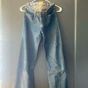Paige, wide leg jeans. Size 25.